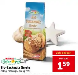 Interspar Bio-Backmalz Gerste Angebot