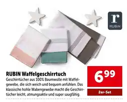 Interspar RUBIN Waffelgeschirrtuch Angebot
