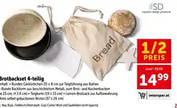 Interspar Brotbackset 4-teilig Angebot