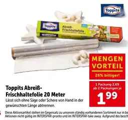 Interspar Toppits Abreiß-Frischhaltefolie Angebot