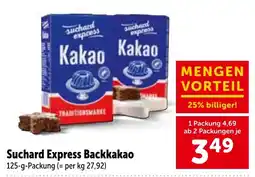Interspar Suchard Express Backkakao Angebot