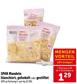 Interspar SPAR Mandeln Angebot