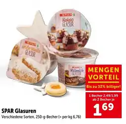 Interspar SPAR Glasuren Angebot