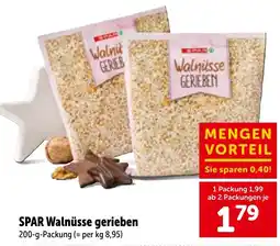 Interspar SPAR Walnüsse gerieben Angebot