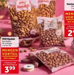 Interspar SPAR Mandeln Angebot
