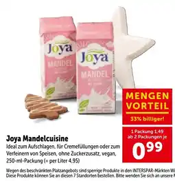 Interspar Joya Mandelcuisine Angebot