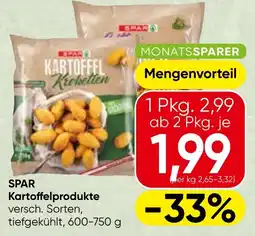 Spar SPAR Kartoffelprodukte Angebot