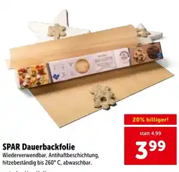 Interspar SPAR Dauerbackfolie Angebot