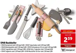 Interspar SPAR Backhelfer Angebot