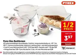 Interspar Pyrex Glas-Backformen Angebot