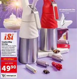 Interspar iSi Creative Whip Angebot
