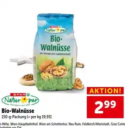Interspar Bio-Walnüsse Angebot