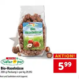 Interspar Bio-Haselnüsse Angebot