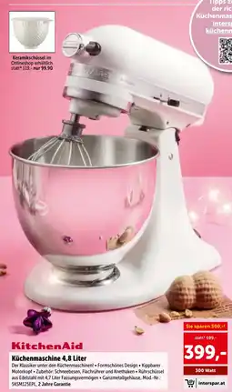 Interspar KitchenAid Küchenmaschine 4,8 Liter Angebot