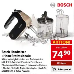 Interspar Bosch Handmixer »HomeProfessional« Angebot