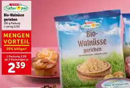 Interspar SPAR Natur pur Bio-Walnüsse gerieben Angebot