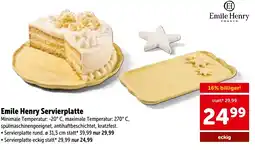 Interspar Emile Henry Servierplatte Angebot