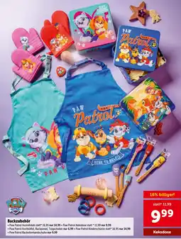 Interspar Paw Patrol Backzubehör Angebot