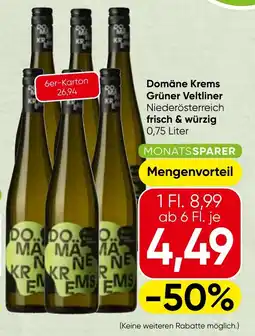 Spar Domäne Krems Grüner Veltliner Angebot