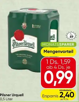 Spar Pilsner Urquell Angebot