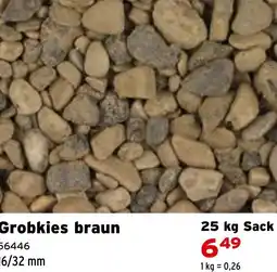 Salzburger Lagerhaus Grobkies braun Angebot