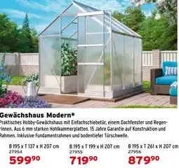 Salzburger Lagerhaus Gewächshaus Modern Angebot