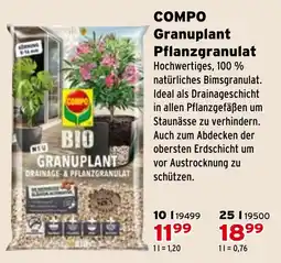 Salzburger Lagerhaus COMPO Granuplant Angebot