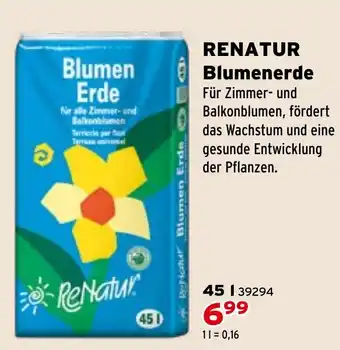 Renatur Blumenerde