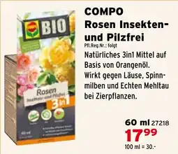Salzburger Lagerhaus COMPO Rosen Insekten- und Pilzfrei Angebot