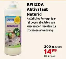 Salzburger Lagerhaus KWIZDA Aktivstaub Naturid Angebot
