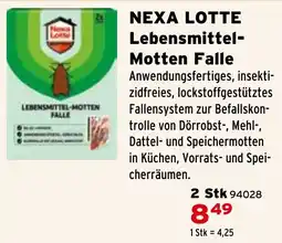 Salzburger Lagerhaus NEXA LOTTE Lebensmittel-Motten Falle Angebot