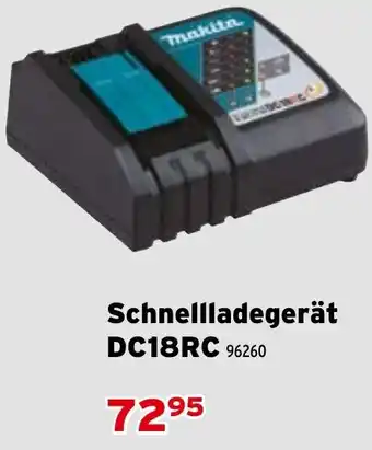 Makita Schnellladegerät DC18RC