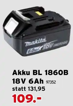 Salzburger Lagerhaus Akku BL 1860B Angebot