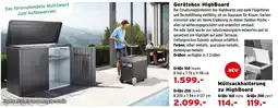Salzburger Lagerhaus Gerätebox HighBoard Angebot
