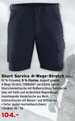 Salzburger Lagerhaus Short Service 4-Wege-Stretch Angebot