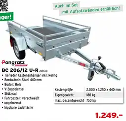 Salzburger Lagerhaus Pongratz BC 206/12 U-R Angebot