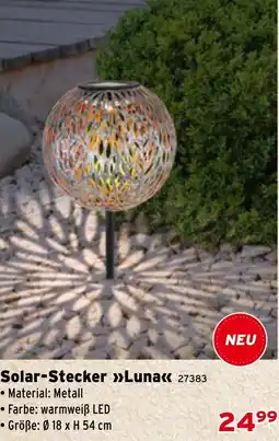Salzburger Lagerhaus Solar-Stecker »Luna« Angebot