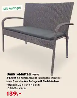 Salzburger Lagerhaus Bank »Malta« Angebot