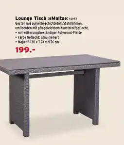 Salzburger Lagerhaus Lounge Tisch »Malta« Angebot