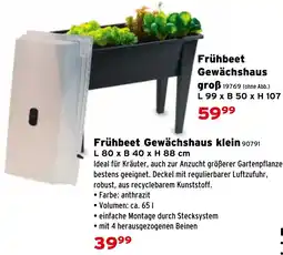 Salzburger Lagerhaus Frühbeet Gewächshaus klein Angebot