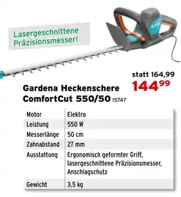 Salzburger Lagerhaus Gardena Heckenschere ComfortCut 550/50 Angebot