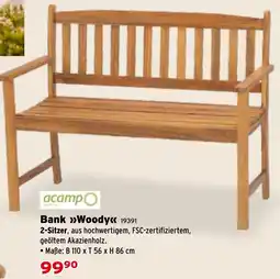 Salzburger Lagerhaus acamp Bank Woody Angebot
