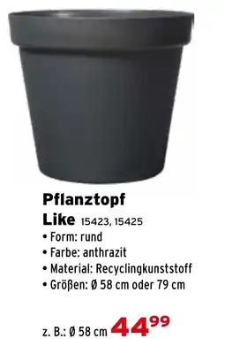 Salzburger Lagerhaus Pflanztopf Like Angebot