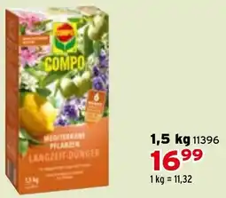 Salzburger Lagerhaus Compo Mediterrane Pflanzen Langzeit-Dünger Angebot