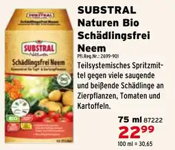 Salzburger Lagerhaus Substral Naturen Bio Schädlingsfrei Neem Angebot