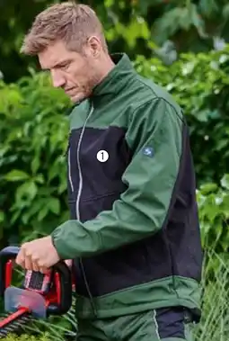 Salzburger Lagerhaus Softshelljacke Active olive Angebot