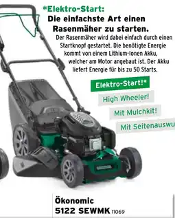 Salzburger Lagerhaus Okay Rasenmäher Ökonomic 5122 SEWMK Angebot
