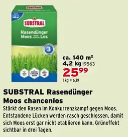 Salzburger Lagerhaus SUBSTRAL Rasendünger Moos chancenlos Angebot