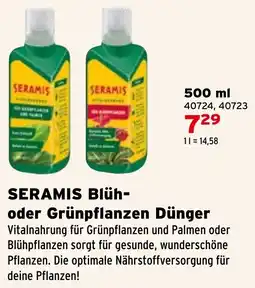 Salzburger Lagerhaus SERAMIS Blüh- oder Grünpflanzen Dünger Angebot