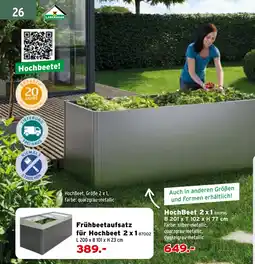 Salzburger Lagerhaus HochBeet Angebot